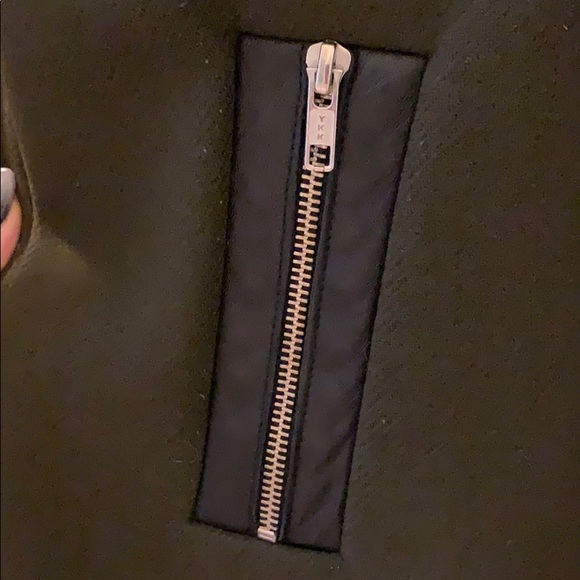 Olive Green Sandro Coat - Picture 5 of 10